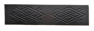 Embossed Cris Cross Pattern Belt