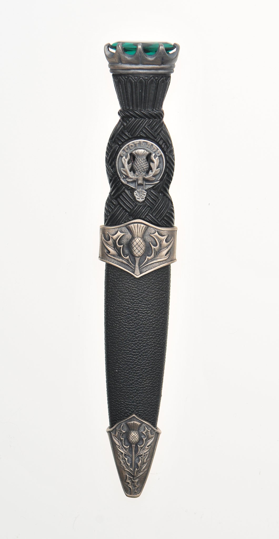 Green Stone Thistle Antique